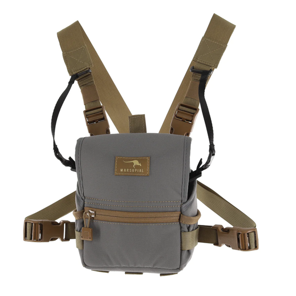 Marsupial Gear Standard Binocular Chest Pack / Coyote Brown / Medium
