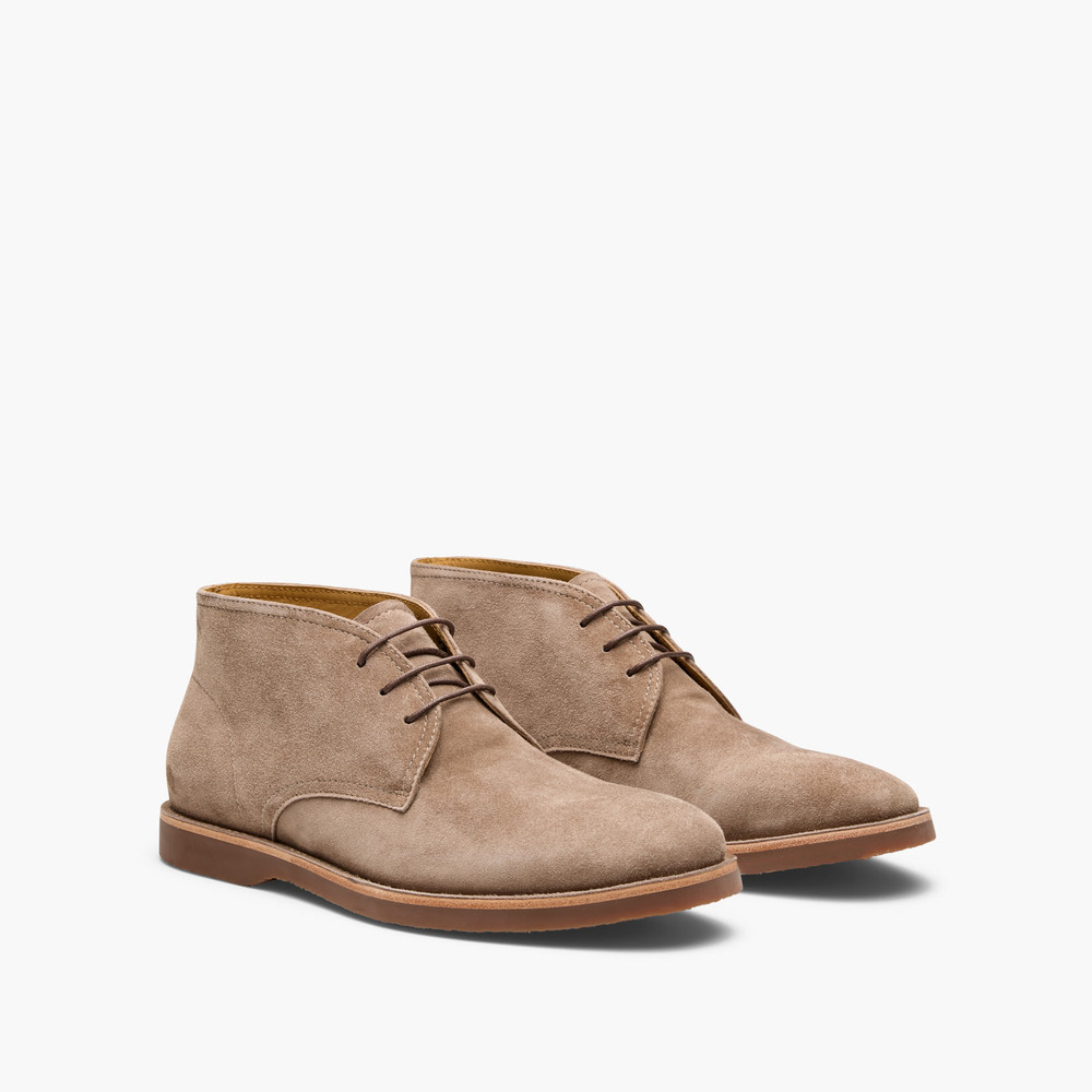 Leigh Taupe Desert Boots