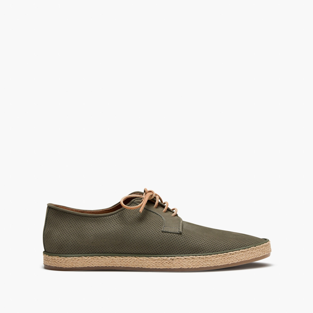 Panama Khaki Nubuck Espadrilles