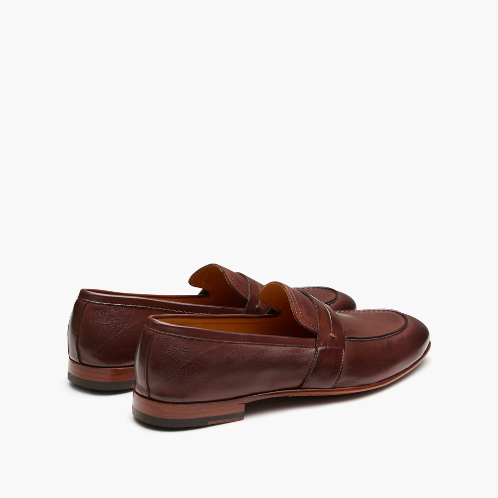 Benito Brandy Penny Loafers