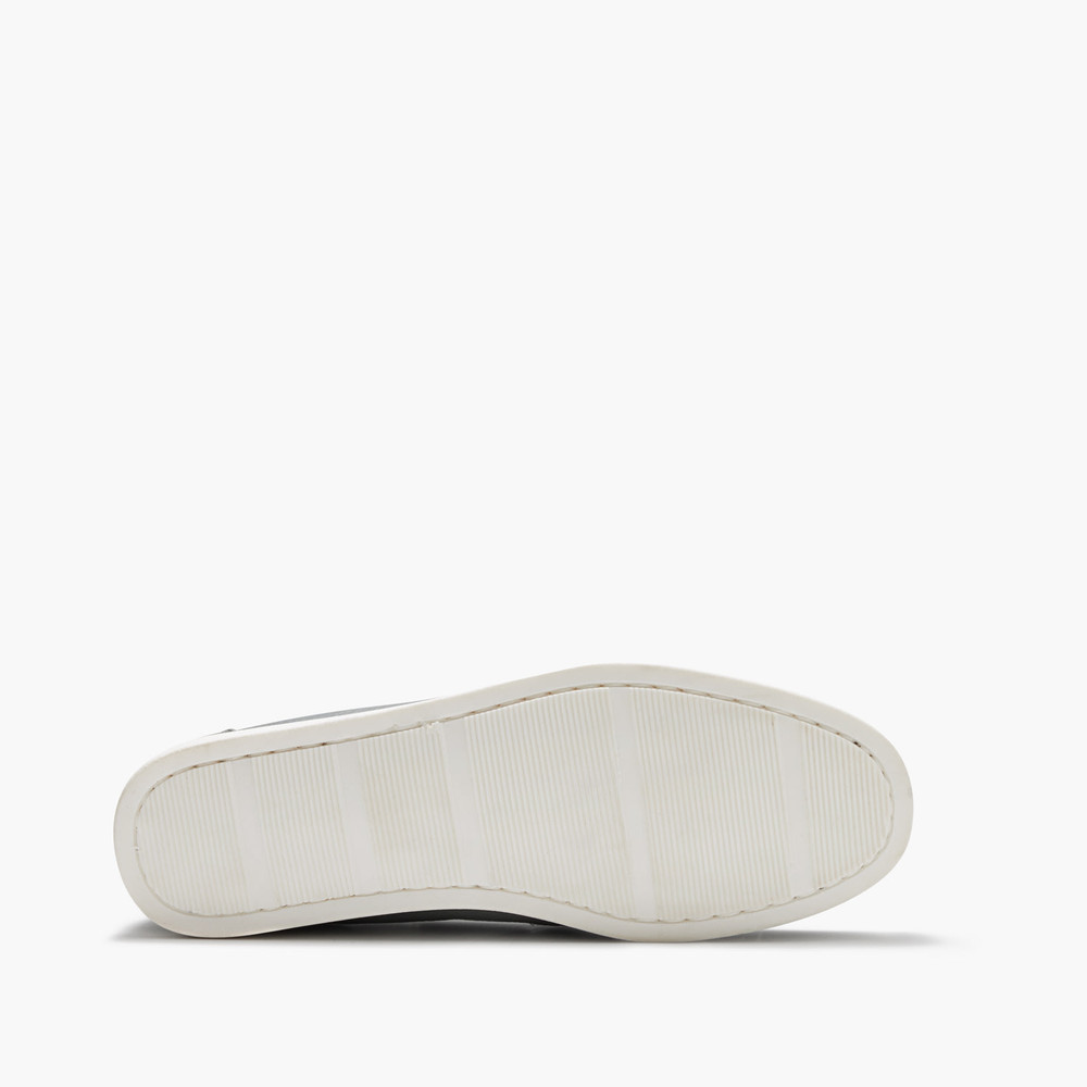 Porto Grey Boat Shoes