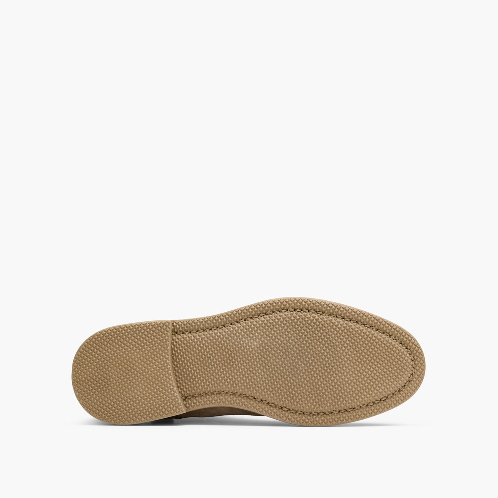 Madison Taupe Chelsea Boots