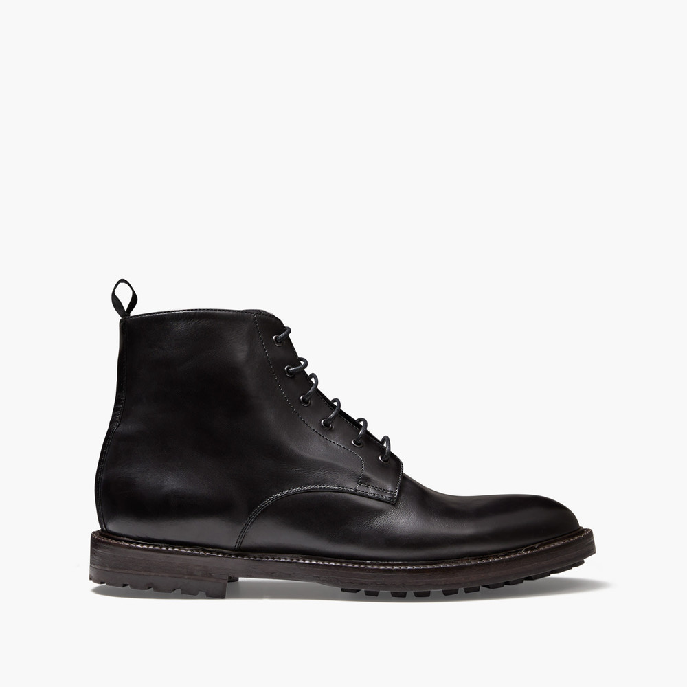 Ingram Black Military Boots