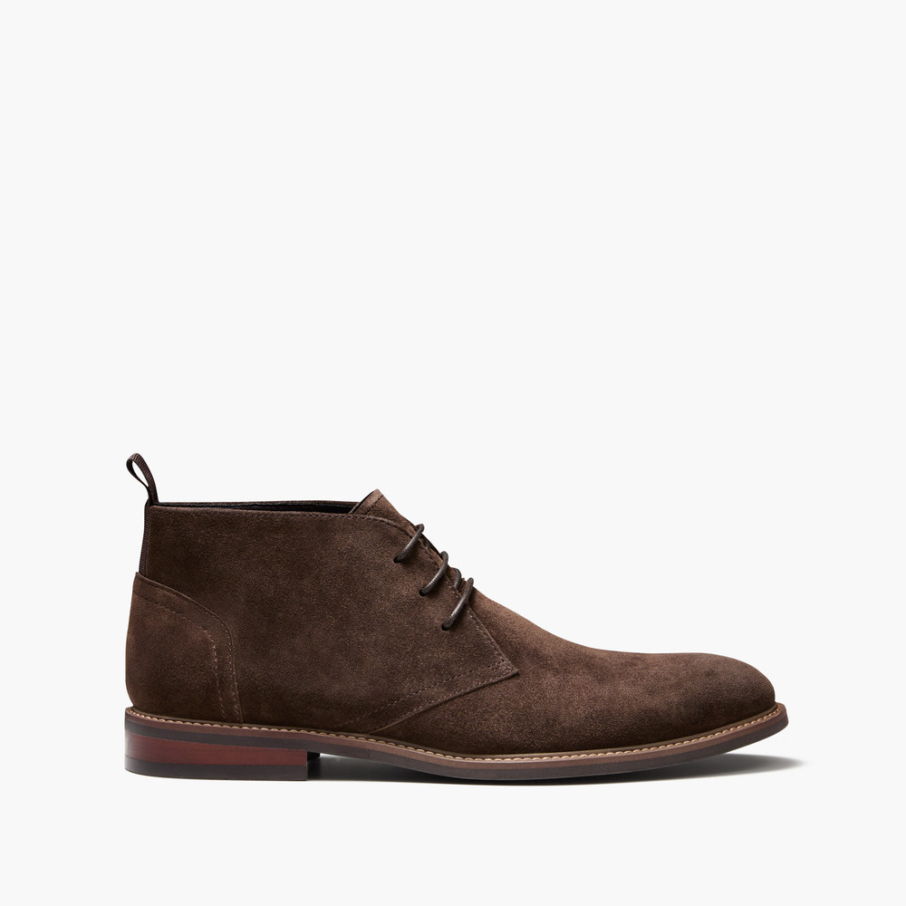Melo Suede Chocolate Chukka Boots