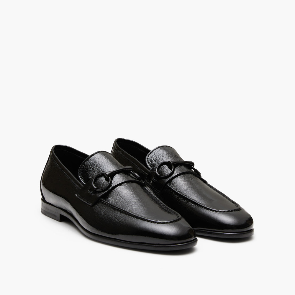 Candela Patent Black Loafers