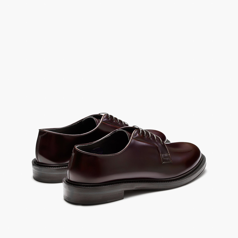 Rooney Burgundy Derby Shoes