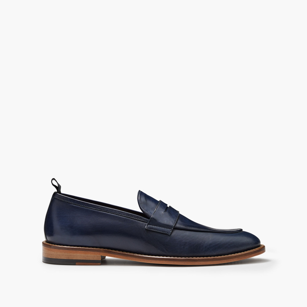 Kemp Navy Loafers