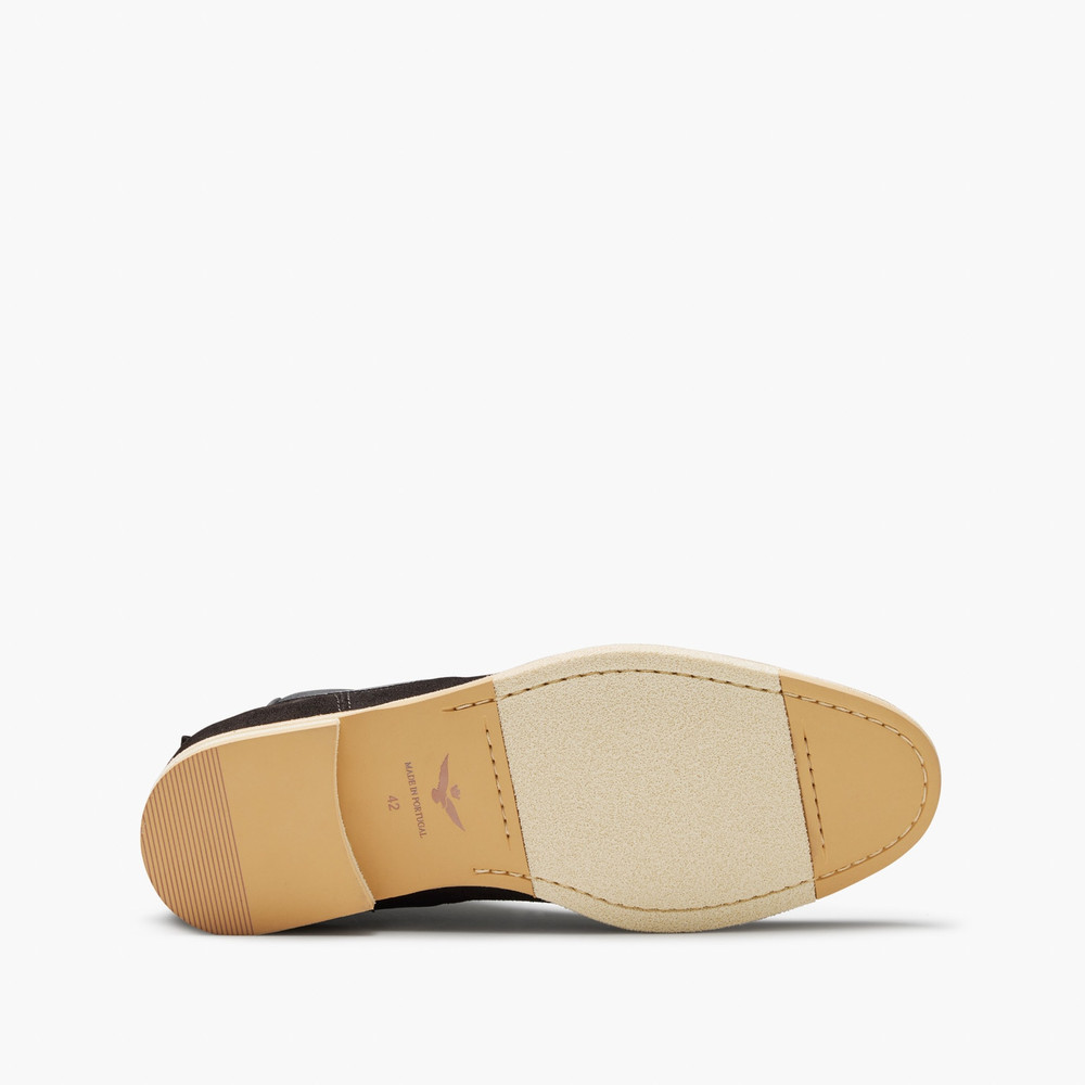 Maynard Charcoal Chelsea Boots