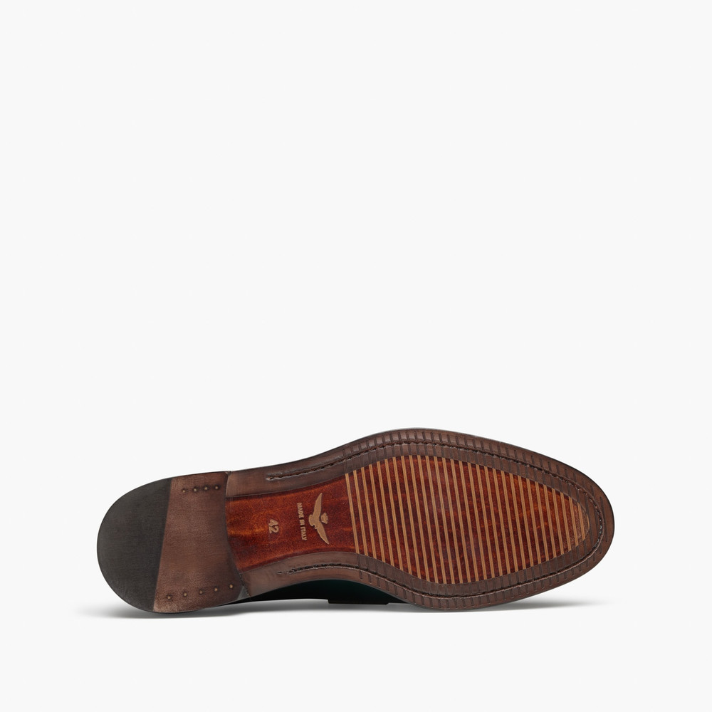 Kennedy Green Loafers