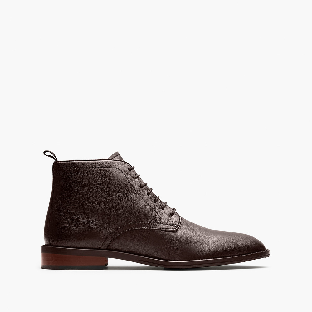 Utah Brown Ankle Boots