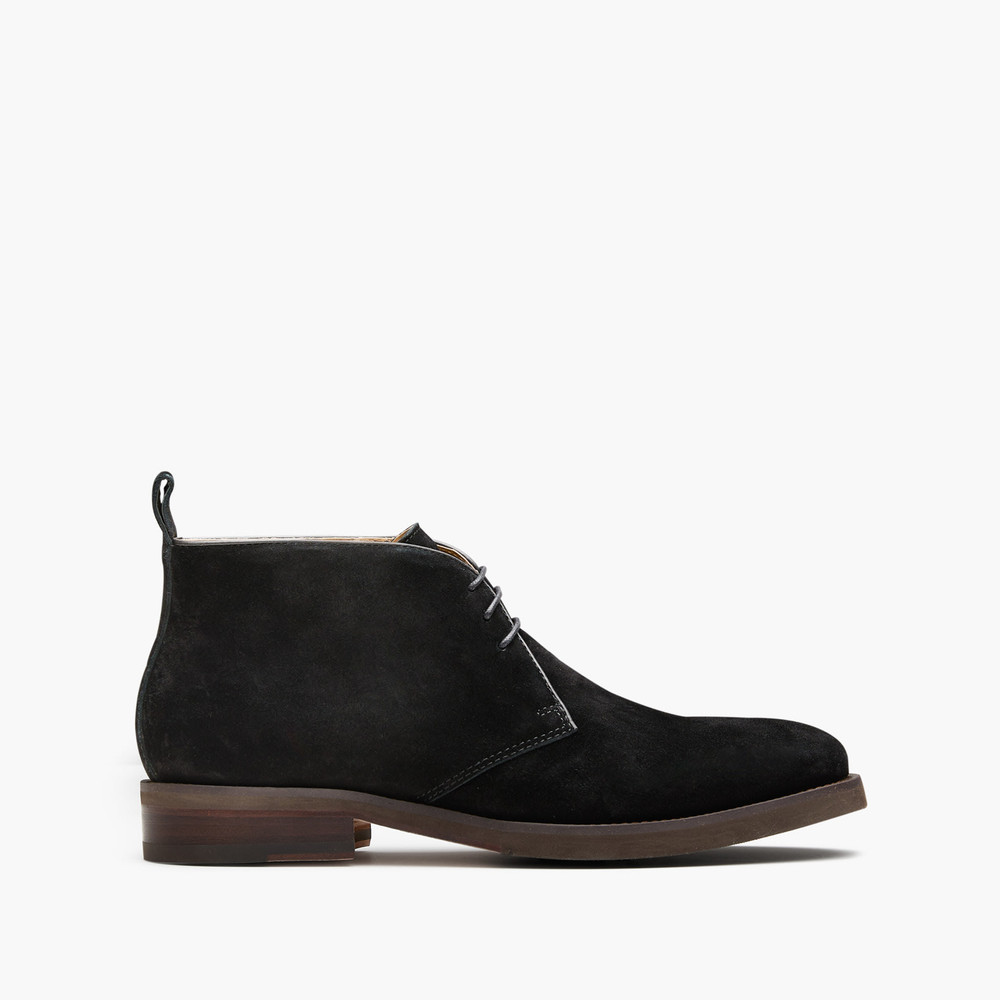 Beckett Black Chukka Boots