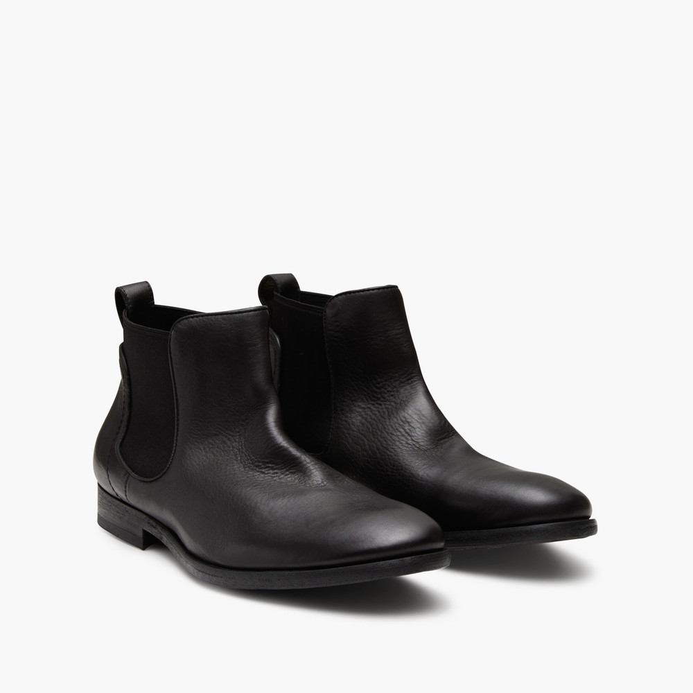 Harley Black Chelsea Boots