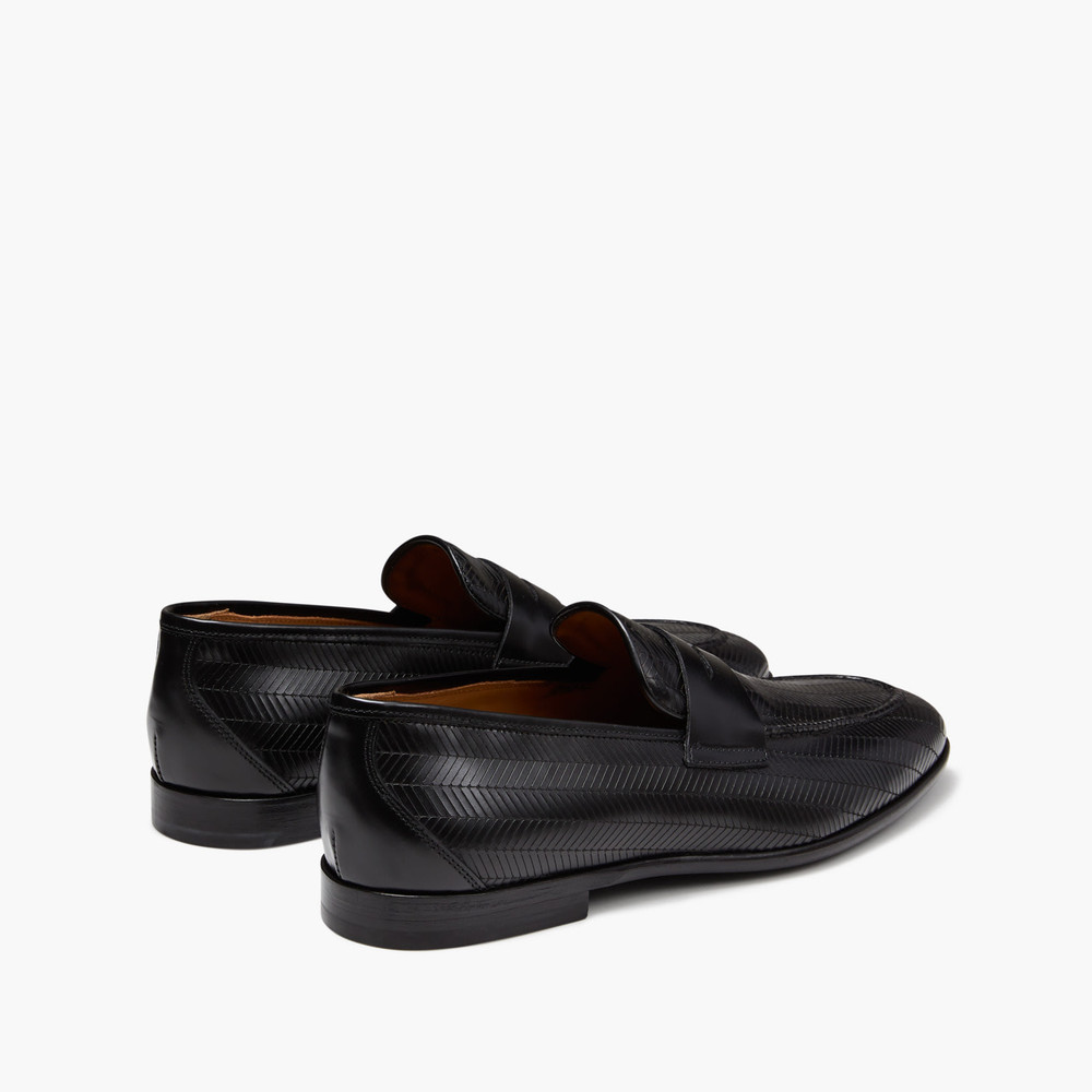 Royce Black Loafers