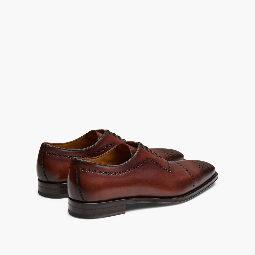 Tommasi Brown Oxford Shoes