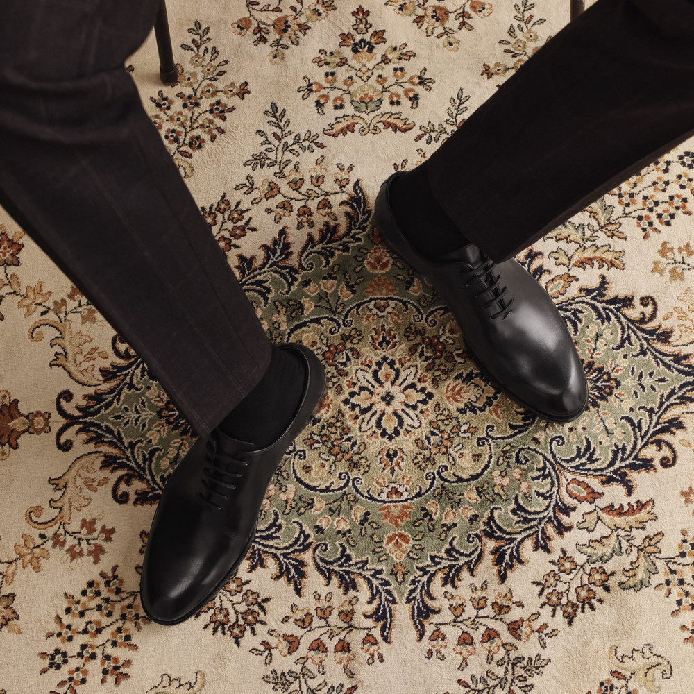 Gordon Black Oxford Shoes