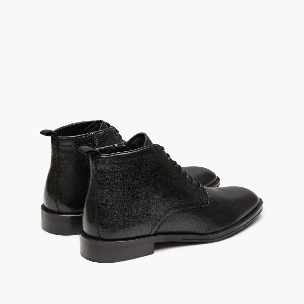 Utah Black Ankle Boots
