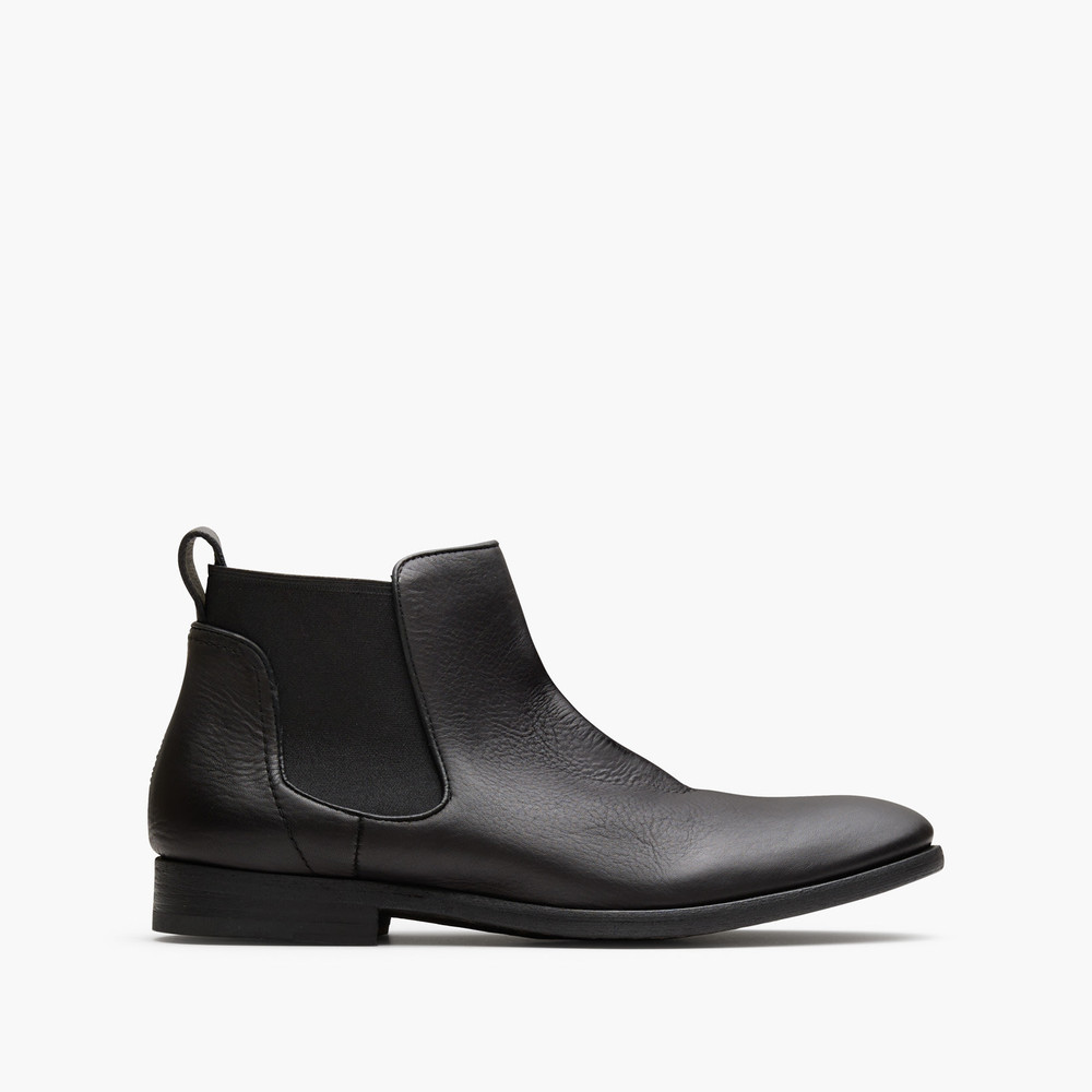 Harley Black Chelsea Boots
