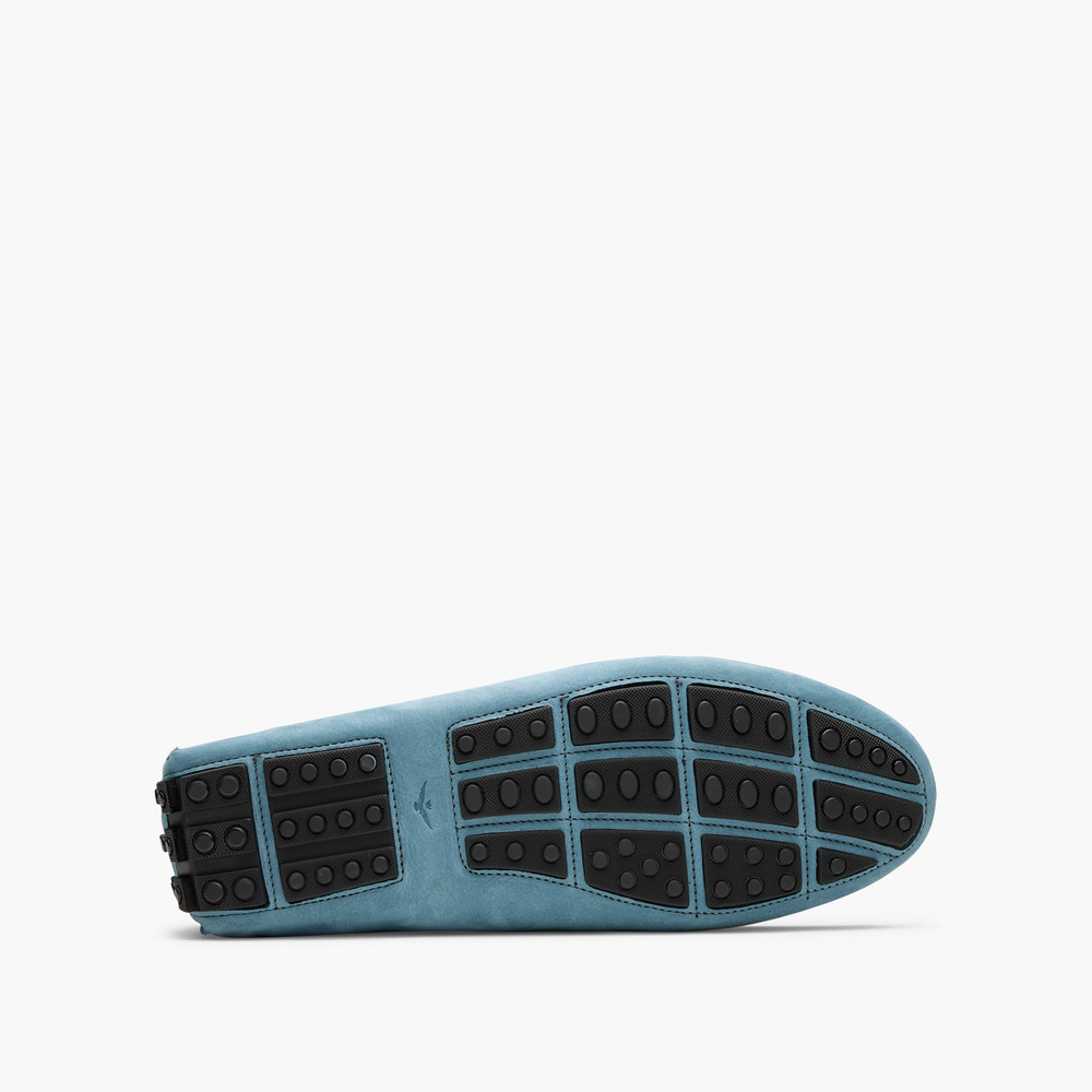 California Light Blue Driving Shoes