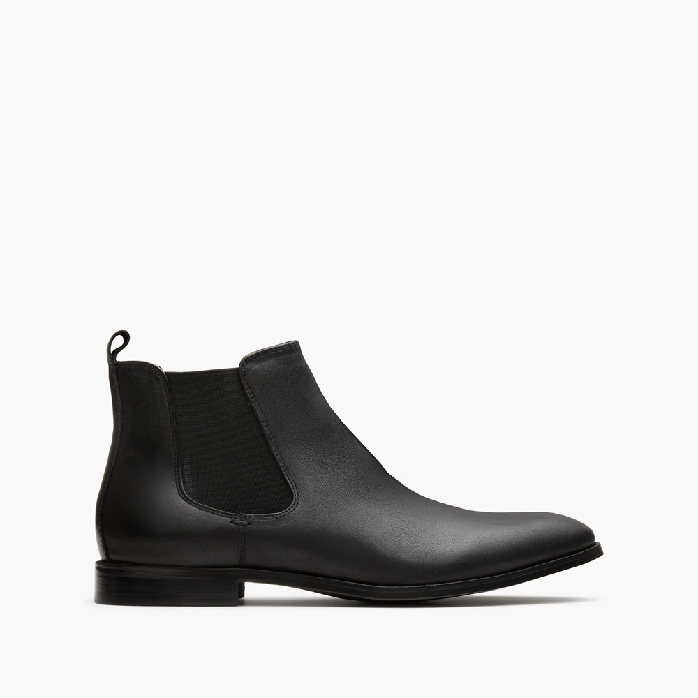 Dexter Black Chelsea Boots