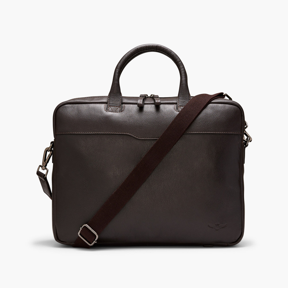 Montoro Brown Briefcase