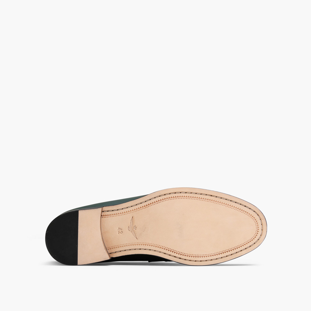 College Leather Multicolour Loafers