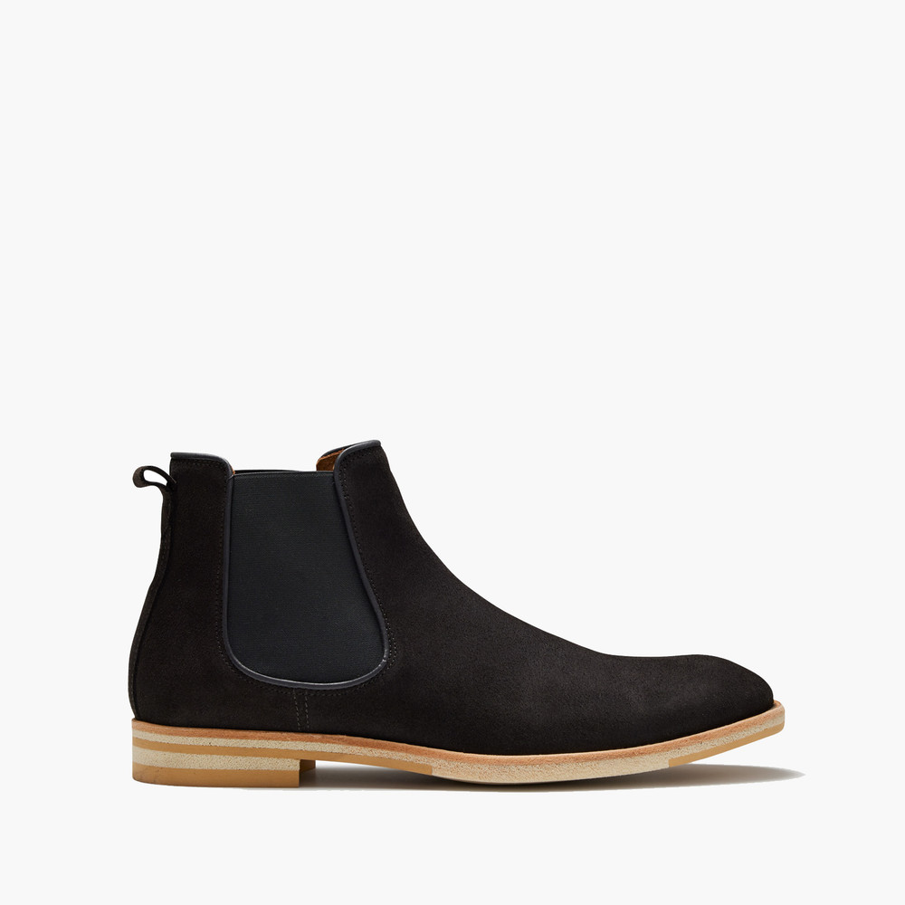 Maynard Charcoal Chelsea Boots