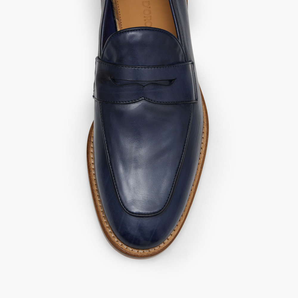 Kemp Navy Loafers