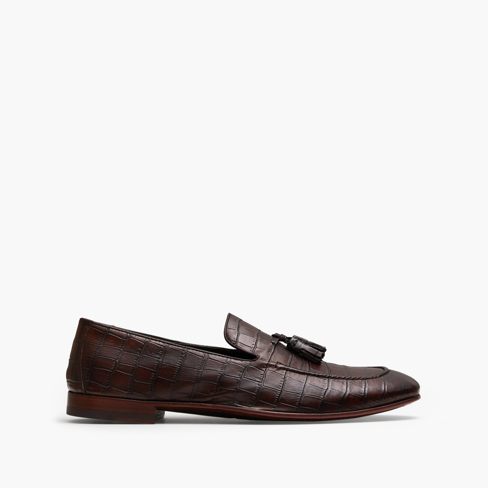 Alberto Croc Brown Loafers