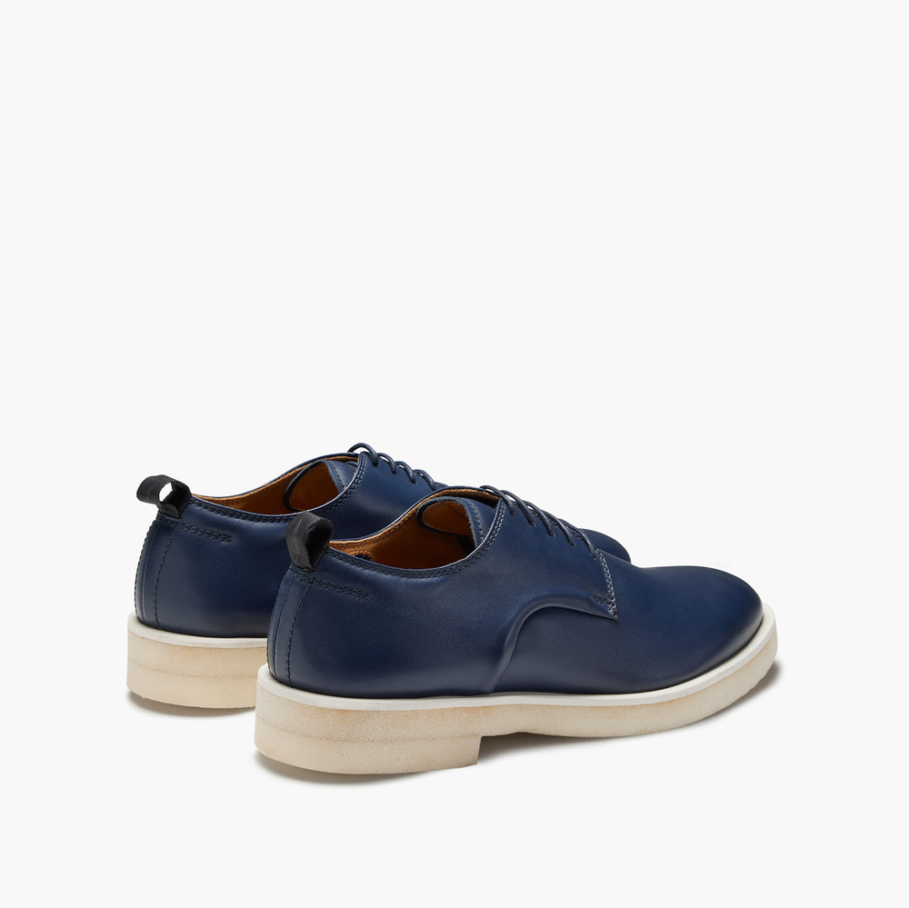Jenson Navy Derby Shoes