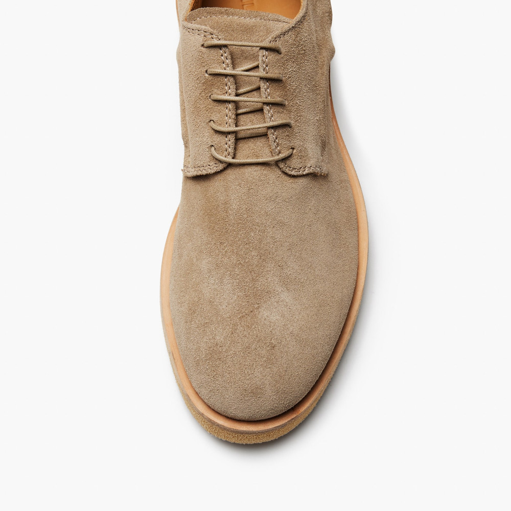Jenson Khaki Derby Shoes