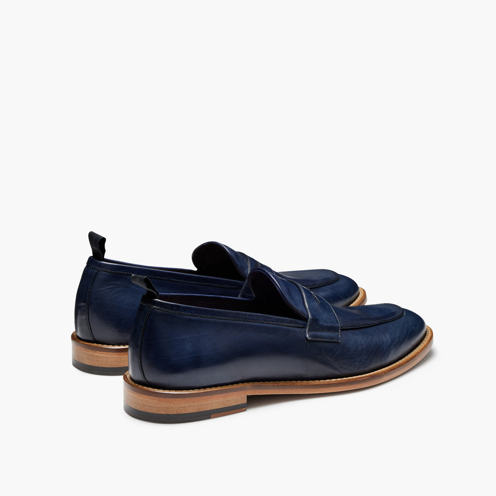 Kemp Navy Loafers