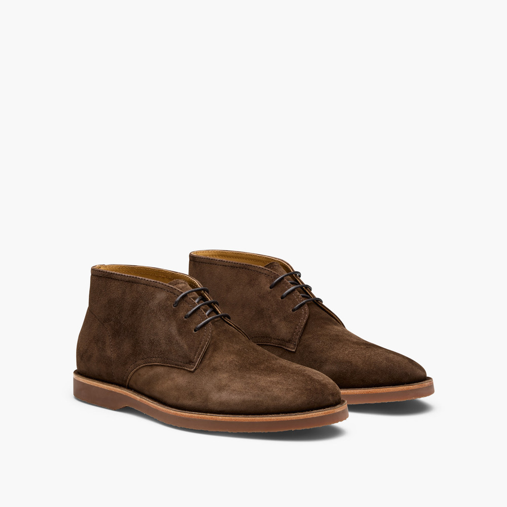 Leigh Brown Desert Boots