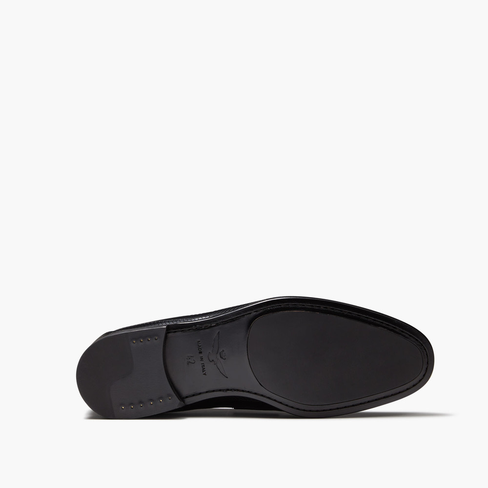 Royce Black Loafers