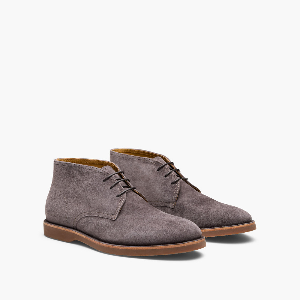 Leigh Grey Desert Boots