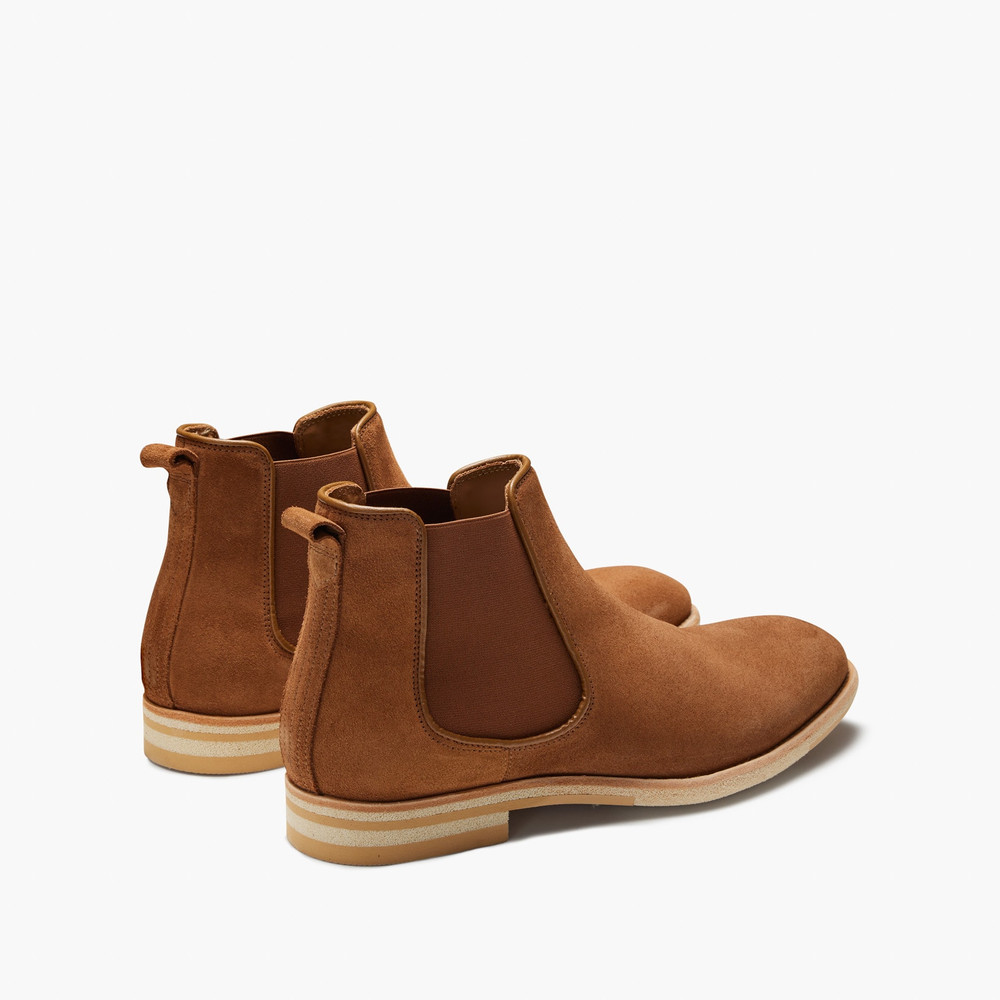 Maynard Cognac Chelsea Boots