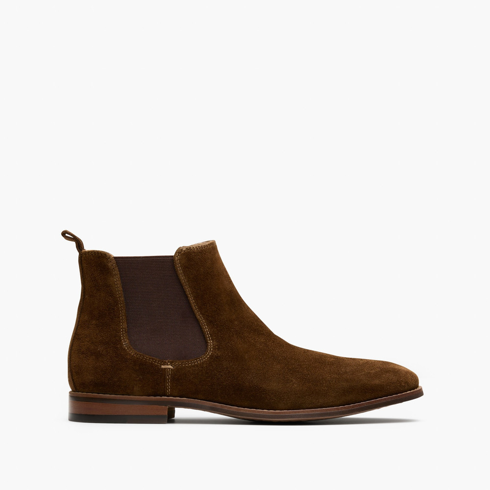 Dexter Khaki Chelsea Boots