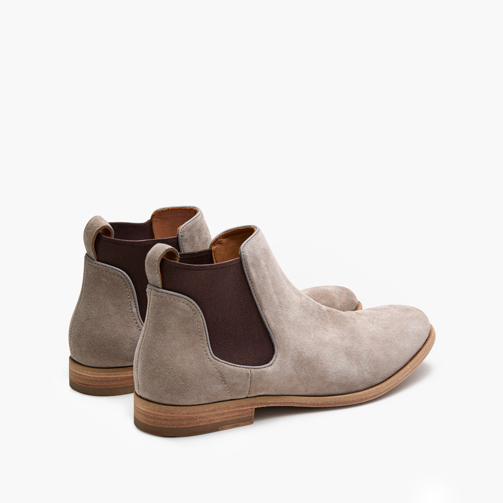 Harley Suede Ash Chelsea Boots