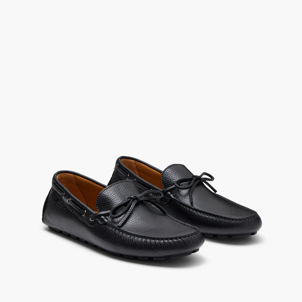 Senna Black Driving Shoes