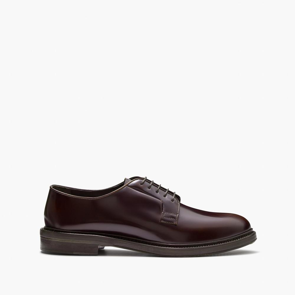 Rooney Burgundy Derby Shoes
