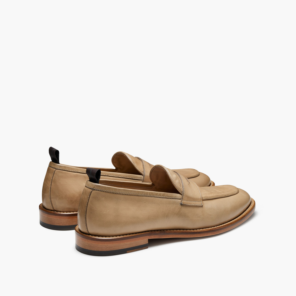 Kemp Taupe Loafers