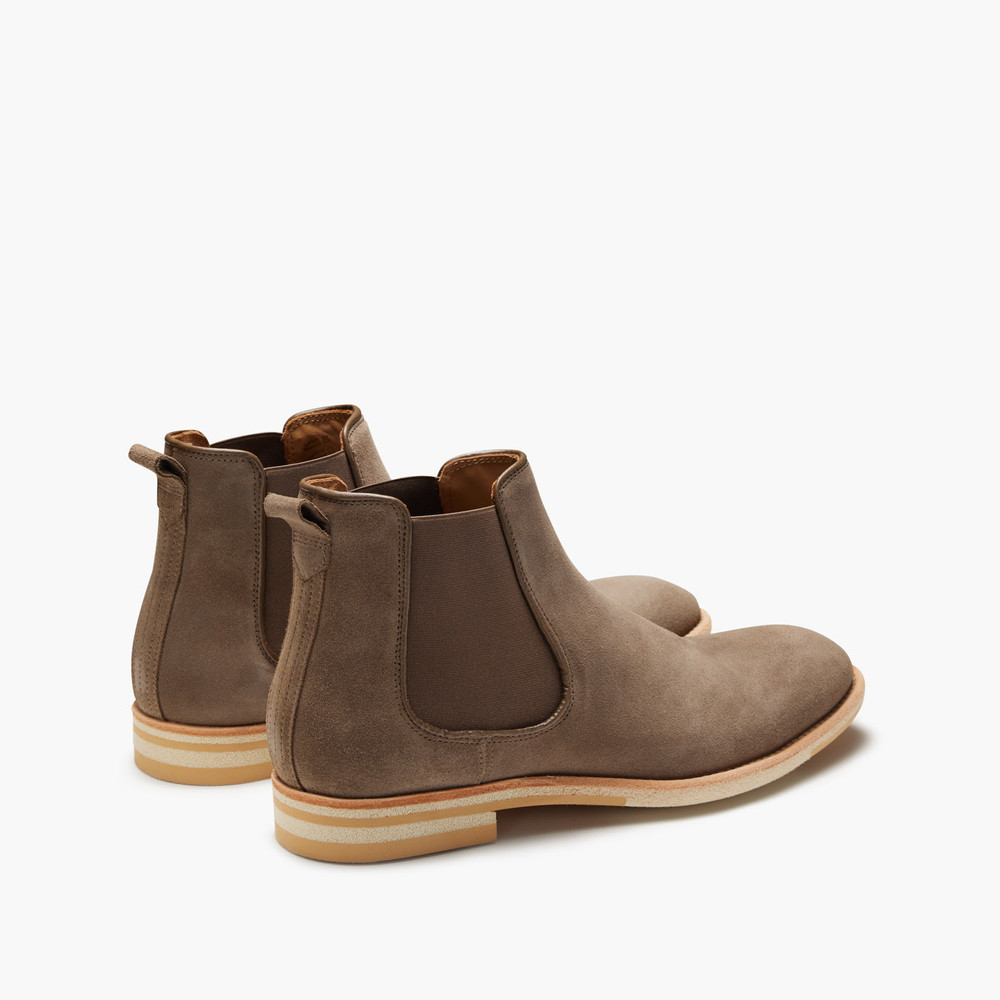 Maynard Taupe Chelsea Boots