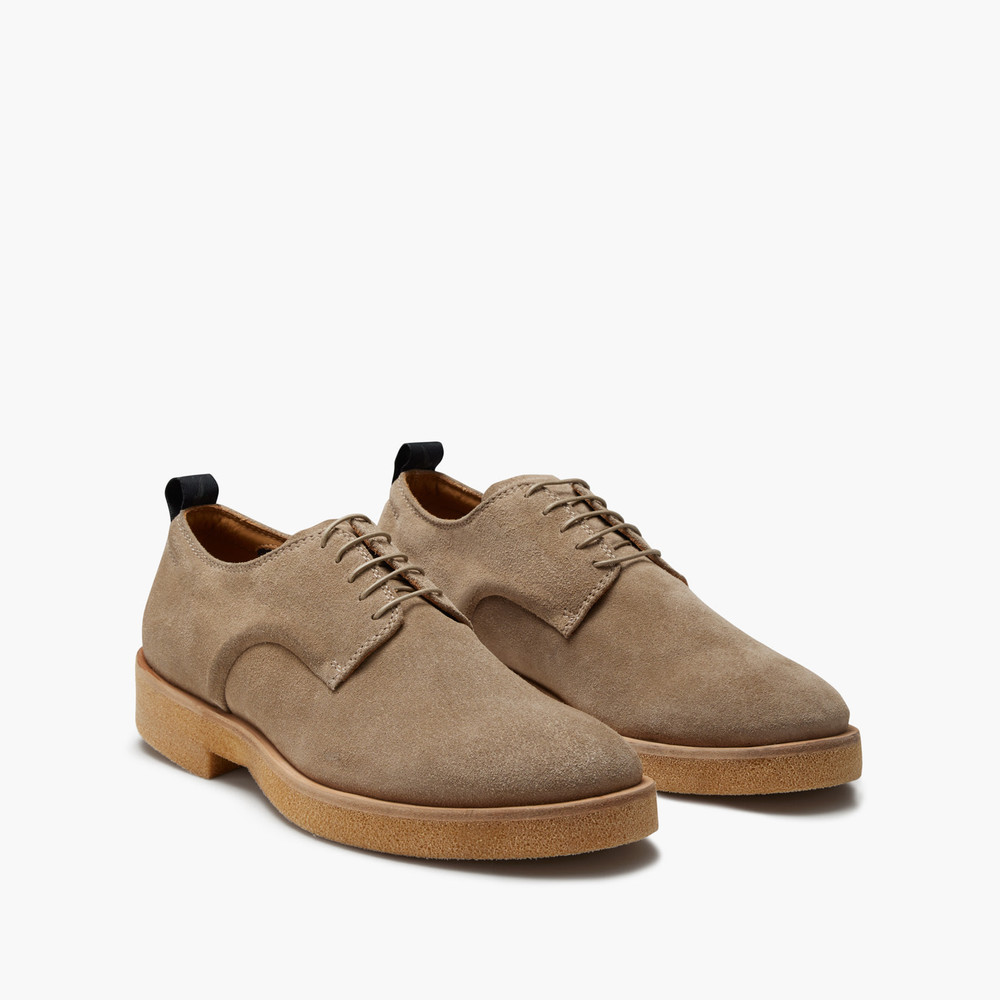 Jenson Khaki Derby Shoes