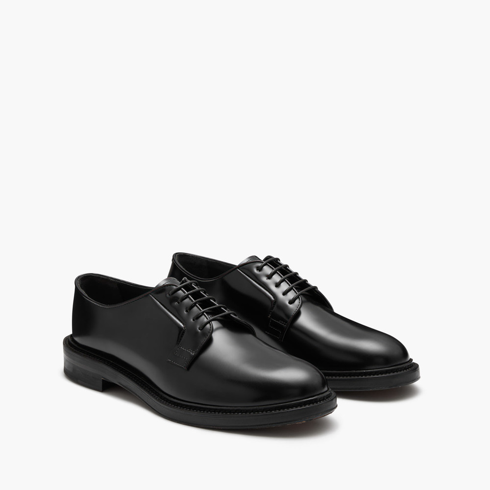 Rooney Black Derby Shoes