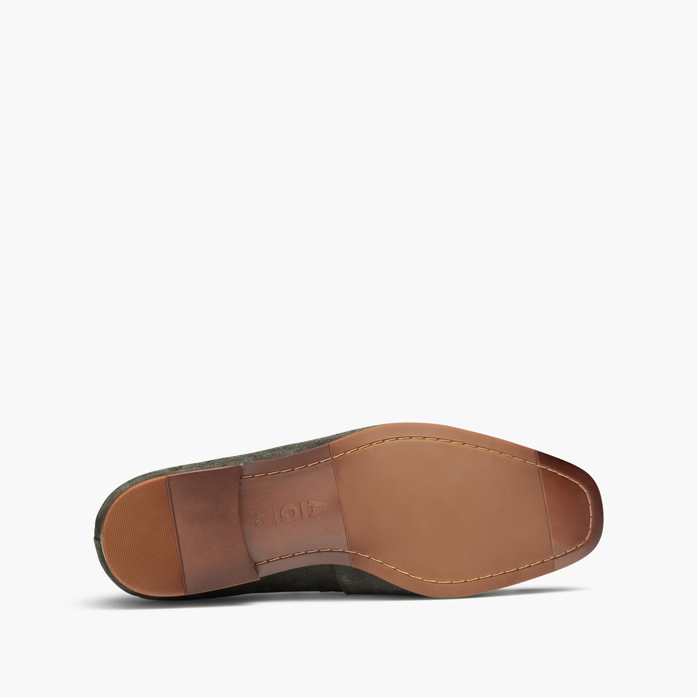 Porter Suede Charcoal Loafers