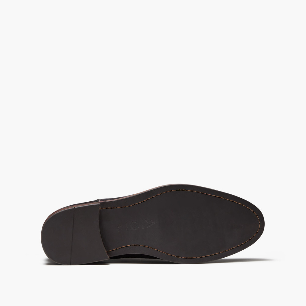 Lucca Suede Charcoal Chelsea Boots