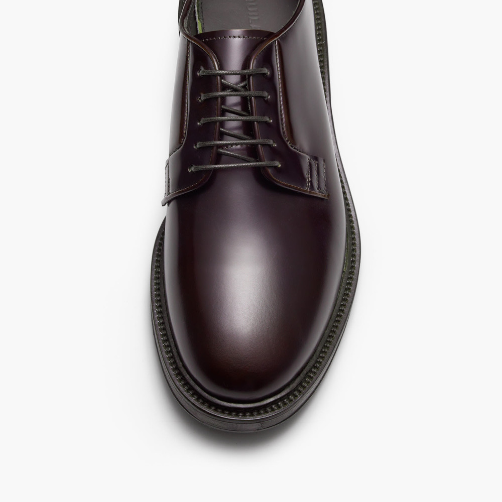 Rooney Burgundy Derby Shoes