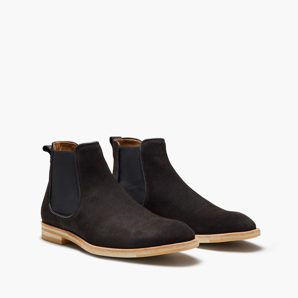 Maynard Charcoal Chelsea Boots
