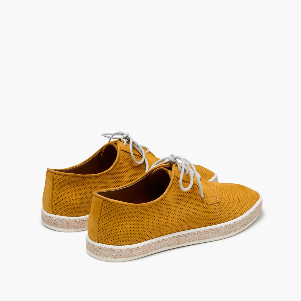 Panama Papaya Nubuck Espadrilles