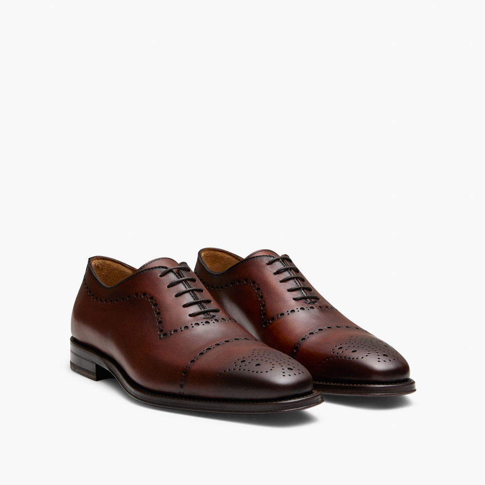Tommasi Brown Oxford Shoes
