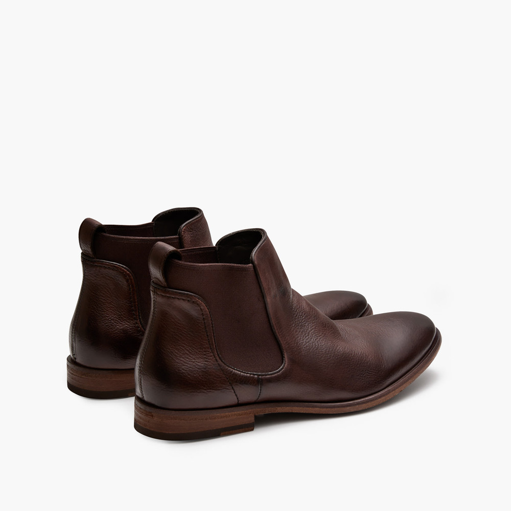 Harley Dark Brown Chelsea Boots